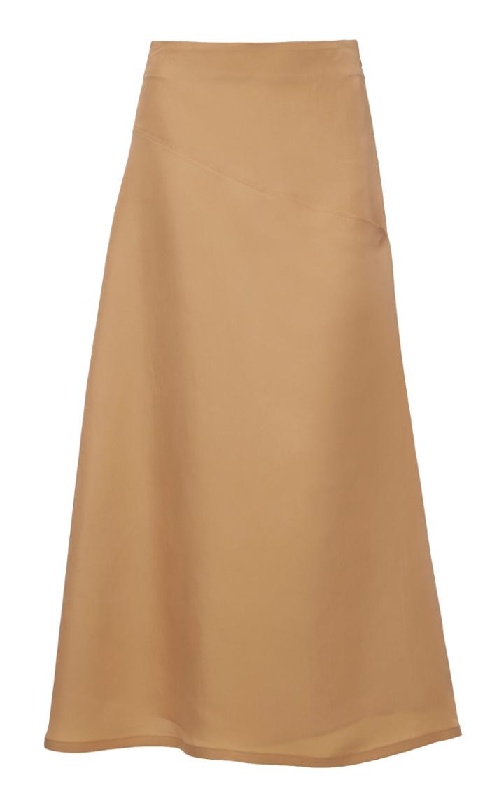 Moda Operandi Jil Sander Mars Satin Skirt Size: 32