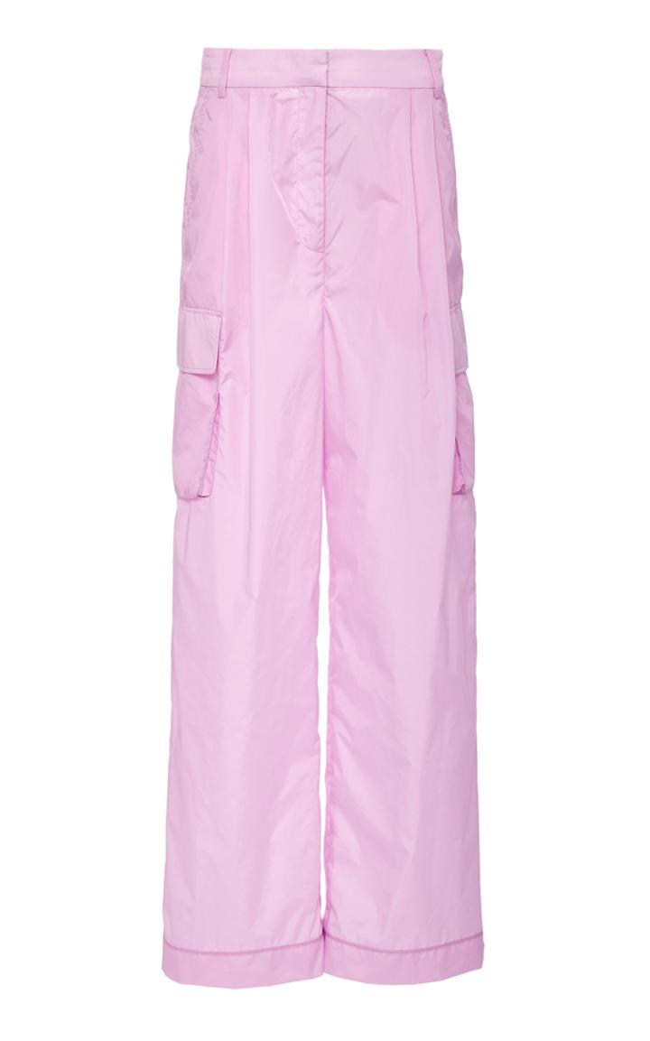 Moda Operandi Tibi Nylon Pleated Cargo Pant Size: 0