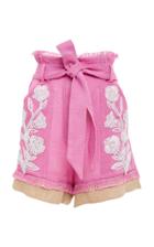 Mary Katrantzou Andy Embroidered Shorts