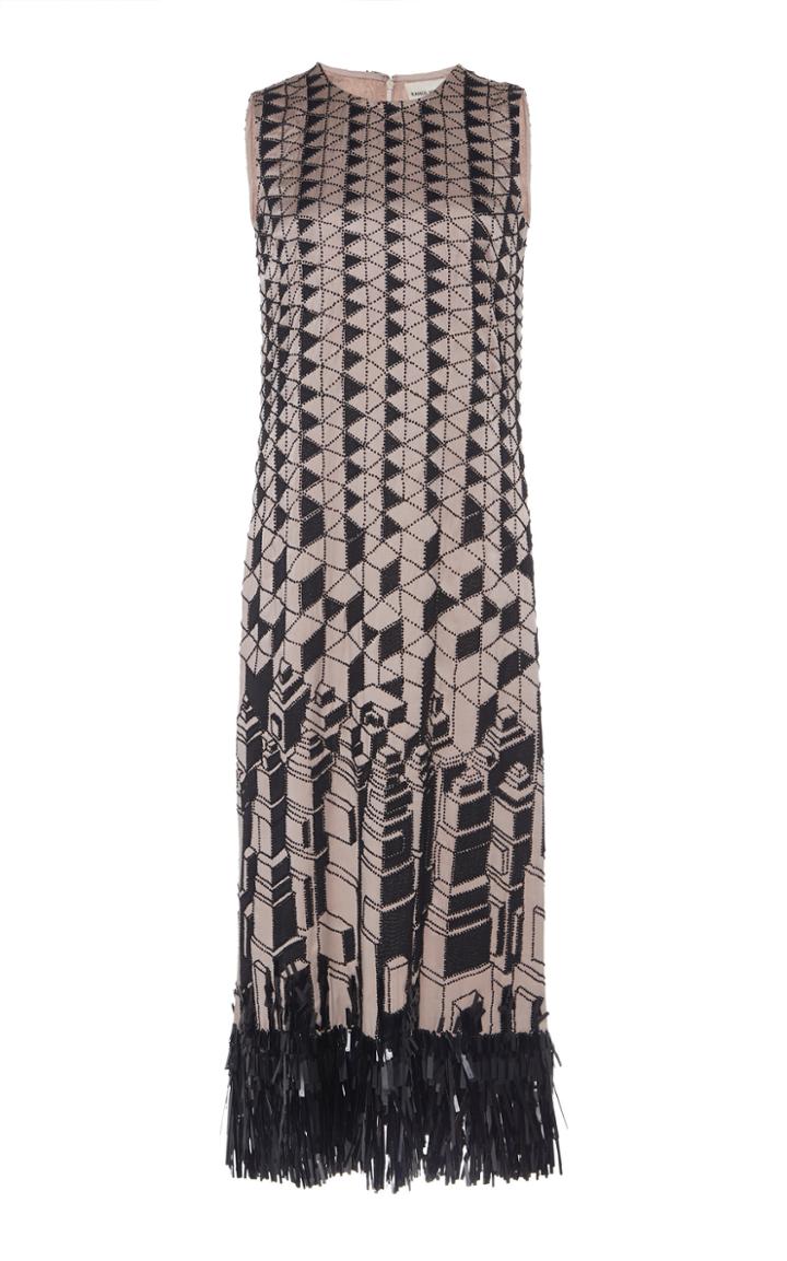 Rahul Mishra Evolutie Fringe Dress