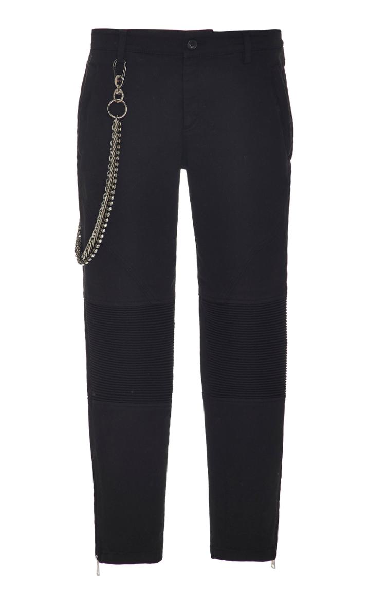 N 21 N&deg;21 Brunilde Low-rise Wool Skinny Pants