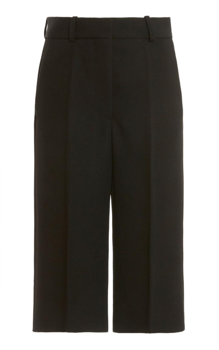 Moda Operandi Victoria Beckham Tailored Wool Knee-length Shorts