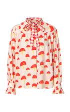 Helmstedt Bow Silk Blend Blouse