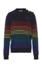 Jw Anderson Striped Merino Sweater