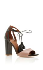 Malone Souliers Black And Nude Gladys Sandal