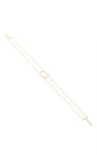 As29 La Collection Gold Oval Double Chain Choker