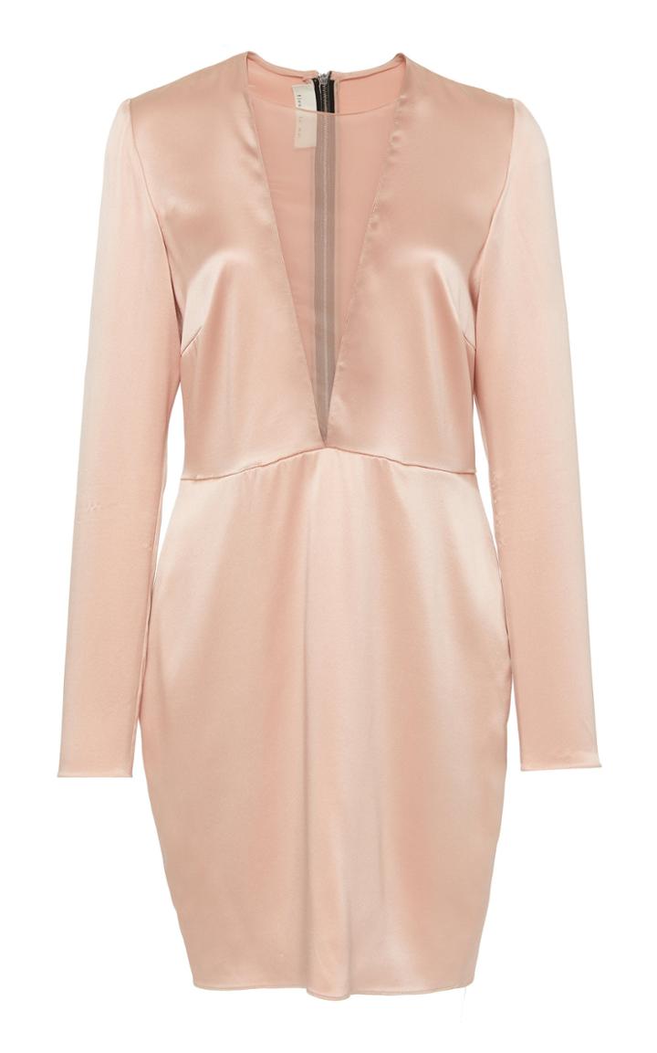 Fleur Du Mal Long Sleeve Mini Dress
