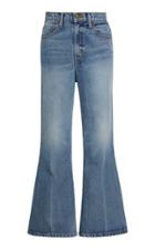 B Sides Leni Cropped High-rise Flared Jeans