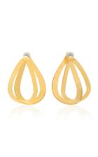 Charlotte Chesnais Endless Gold-dipped Earrings