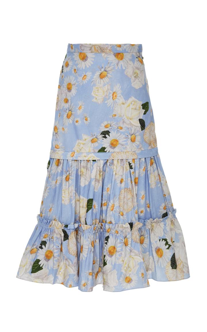 Isolda Cascais Tiered Ruffle Skirt