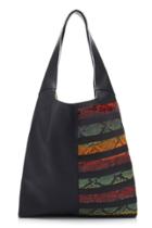 Hayward Python And Leather Grand Shopper