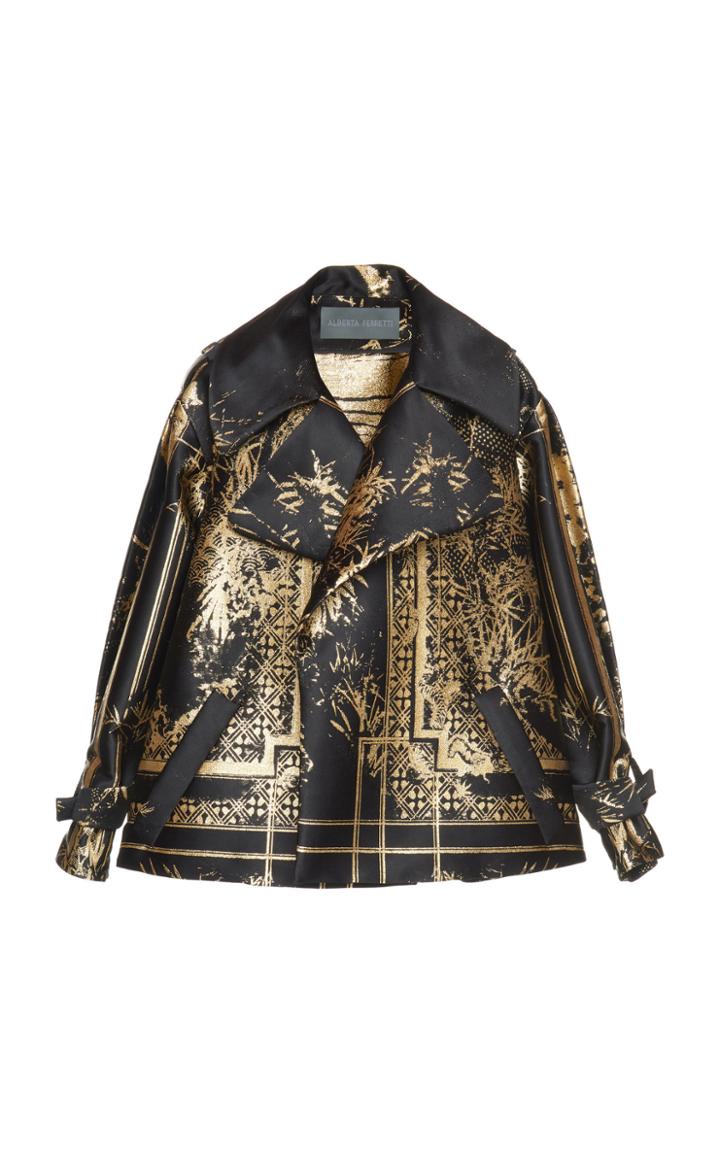 Alberta Ferretti Oversized Jacket