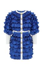 Moda Operandi Raisa Vanessa Ruffled Mini Dress With Buckle Details