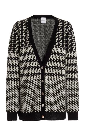 Moda Operandi Madeleine Thompson Jacquard-knit Wool-blend Cardigan