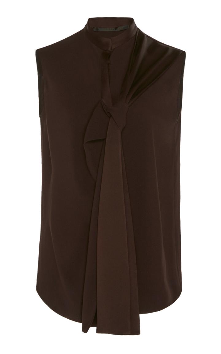 Moda Operandi Haider Ackermann Sleeveless Draped Jersey Top Size: 34