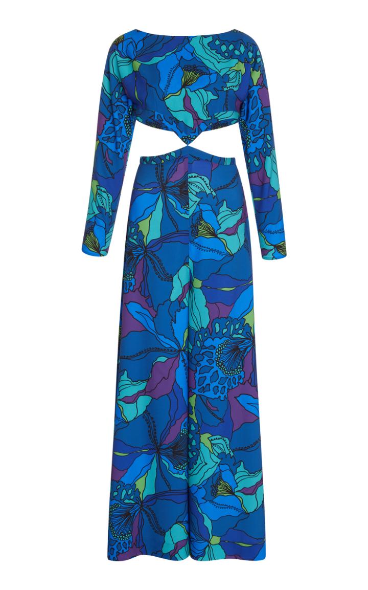 Attico Cady Cut Out Jumpsuit