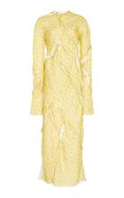 Acne Studios Delyn Distressed Chiffon Dress