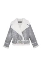 Pologeorgis The Silver Leaf Shearling Jacket