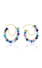 Moda Operandi Beck Jewels Blue Curacao Lune Hoops