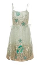 Anna Sui Jewel Of The Sea Mini Dress