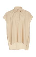 Adam Lippes Boxy Cotton Poplin Shirt