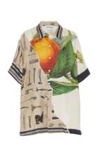 Moda Operandi Monse Printed Silk Shirt Size: S