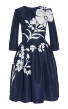 Carolina Herrera Sequin-embellished Silk-taffeta Dress