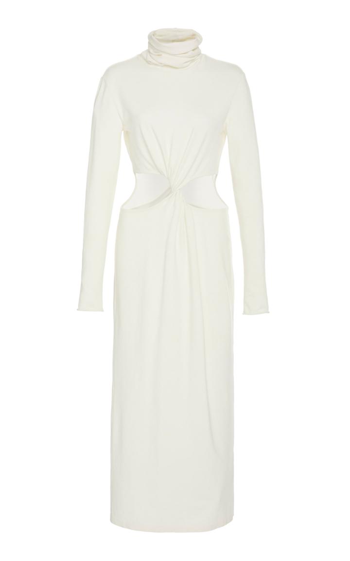 Zeynep Aray Midi Cutout Knit Dress