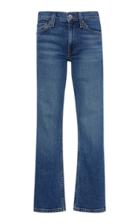 Re/done Cropped Mid-rise Flared Jeans