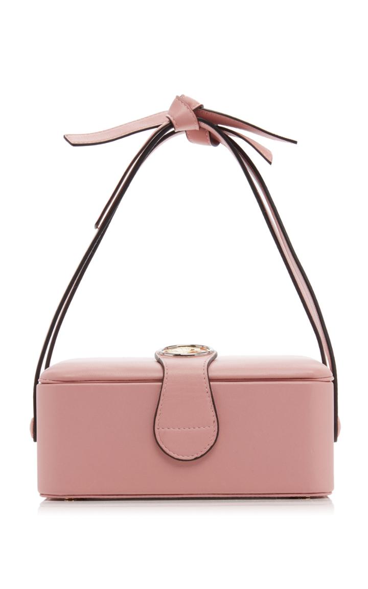 Moda Operandi Lanvin Boxy Leather Top Handle Bag