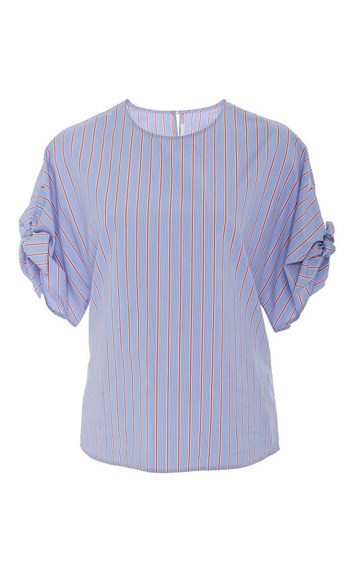 Rosetta Getty Wrap Sleeve Blouse
