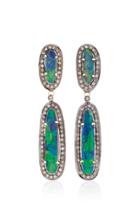 Sanjay Kasliwal Indorussian Opal Drop Earrings
