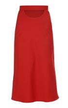 Moda Operandi Lado Bokuchava Cutout-waist Cotton Pencil Skirt Size: S