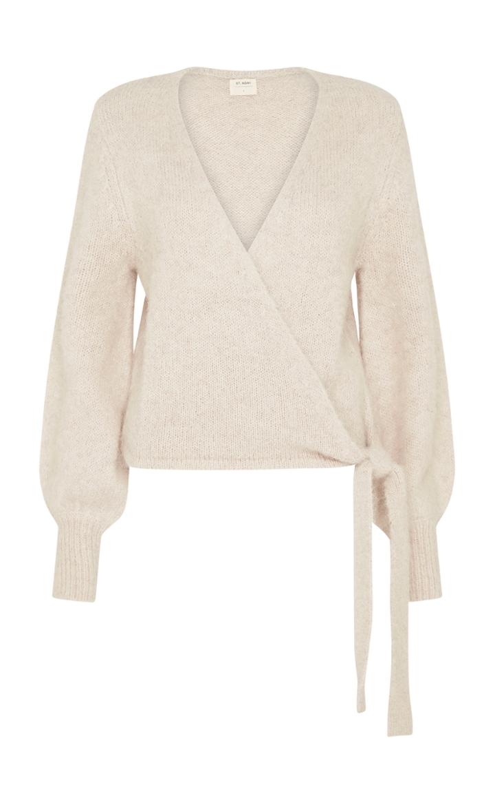 Moda Operandi St. Agni Ruri Knit Wrap Sweater