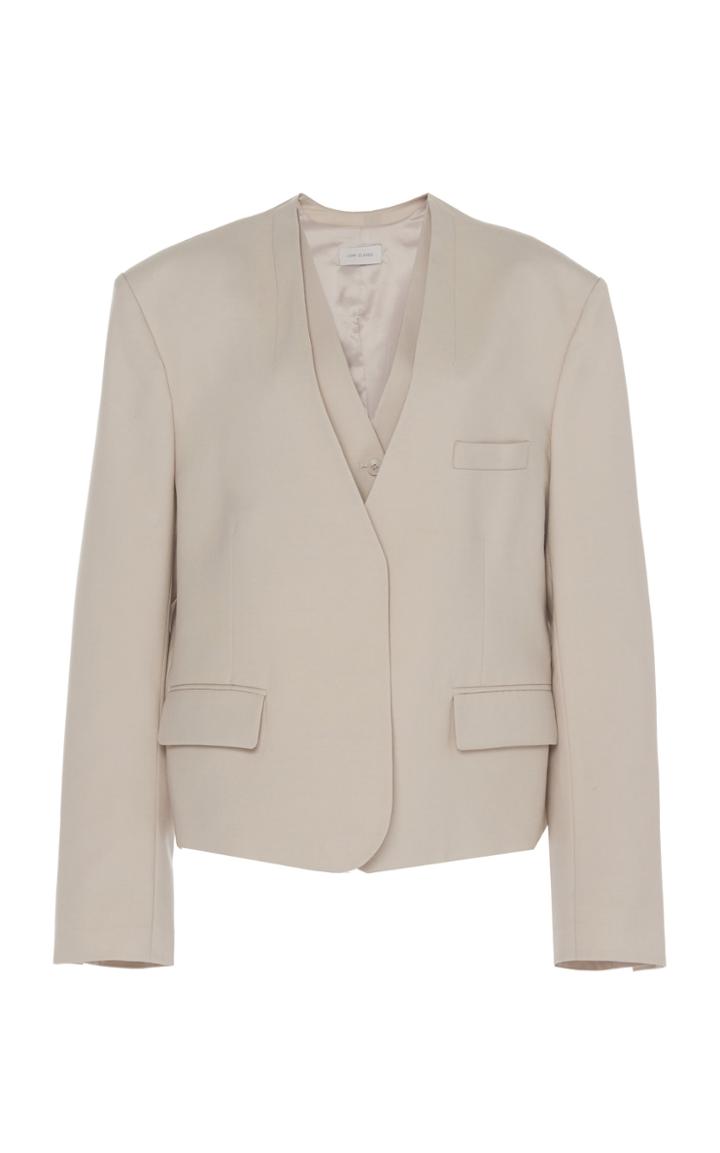 Moda Operandi Low Classic 2 Piece V-neck Jacket Size: S