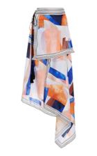 Acler Jenson Scarf Layered Skirt