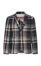 Thom Browne Checked Wool-blend Sport Coat