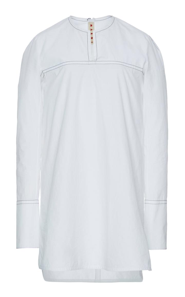Marni Longline Poplin Tunic