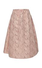 Rochas Ondisa Textured Midi Skirt
