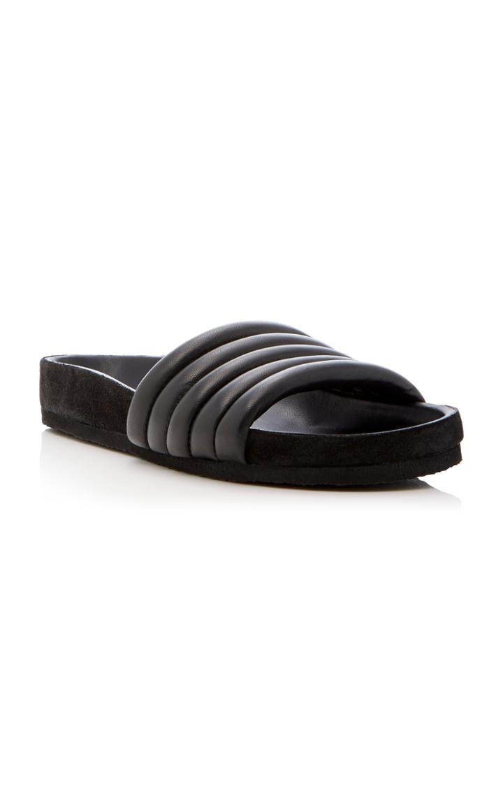 Isabel Marant Hellea Leather Slides