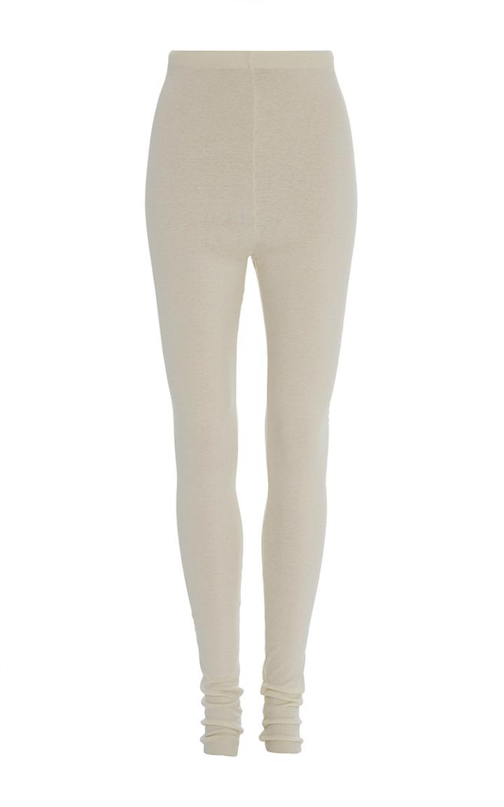Lauren Manoogian Cashmere Blend Rib Legging