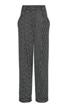 Moda Operandi Missoni Striped Cotton-blend Straight-leg Pants