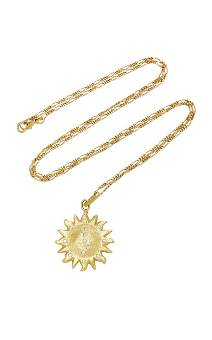 Orit Elhanati Sun 18k Gold Diamond Necklace