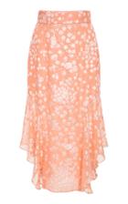 J. Mendel Handkerchief Flounce Skirt