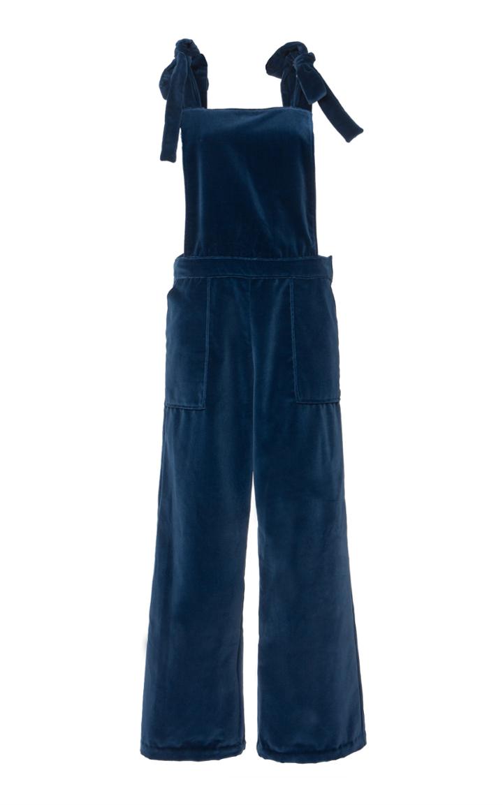 Alix Of Bohemia Limited Edition Olivia Cotton Velvet Overalls