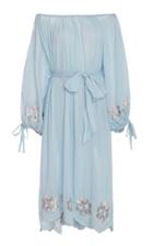 Innika Choo Frida Wailes Off-the-shoulder Cotton Dress