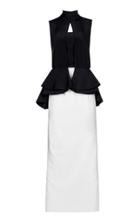 Bazza Alzouman Daphne High Neck Skinny Dress
