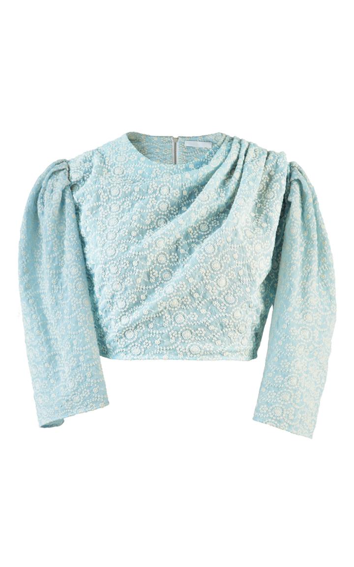 Lake Studio Cotton Cropped Top
