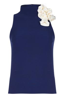Safiyaa Specialorder-judea Mock Neck Applique Top-yl