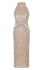 Rachel Gilbert Aryel Sequined Sheath Dress